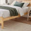 Aichele Classic Solid Wood Bed Frame - Simple Scandi Design, Modern Home-143287702