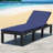 Towley Outdoor Chaise Lounge , Cushion Included-1527906204