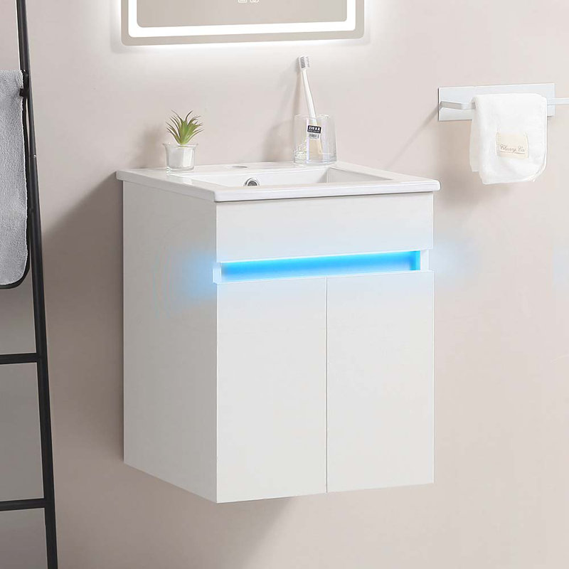 Ensemble de meuble-lavabo simple 16 po Jeston