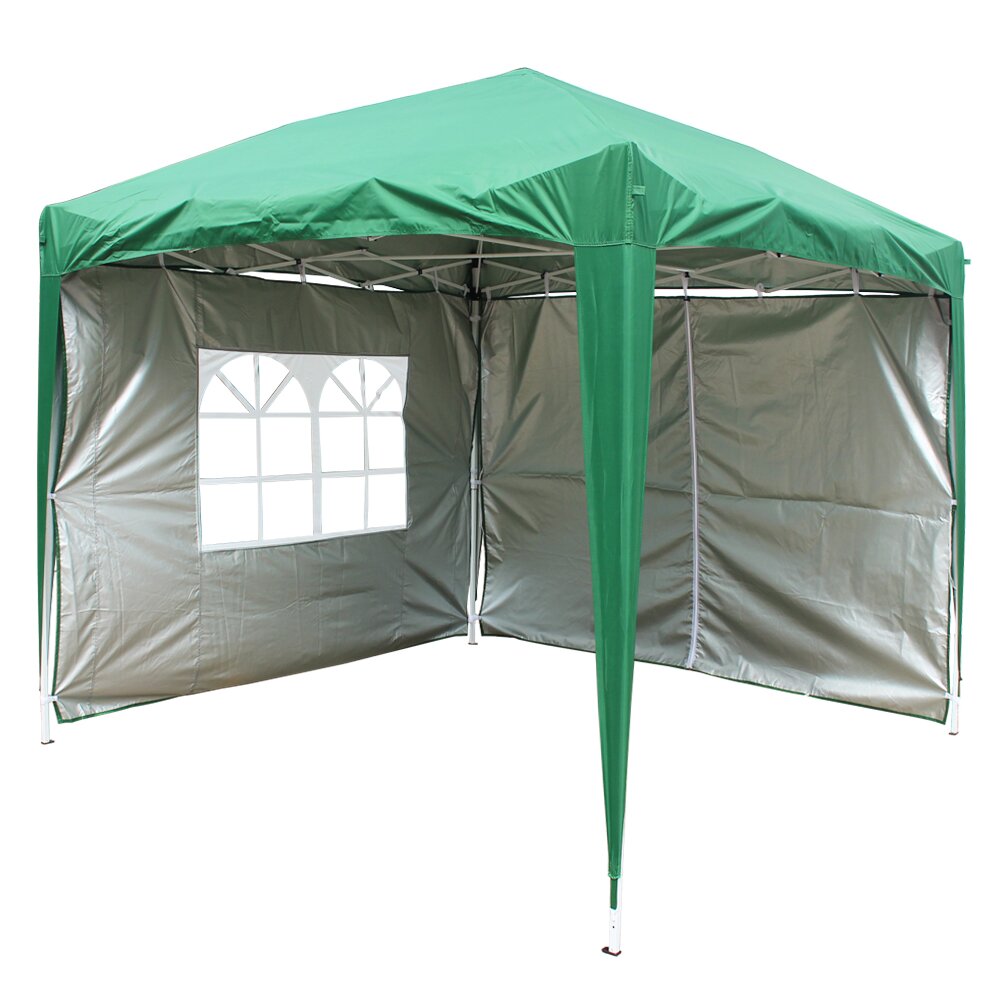 200 cm x 200 cm Pop-Up Pavillon Iserman aus Metall