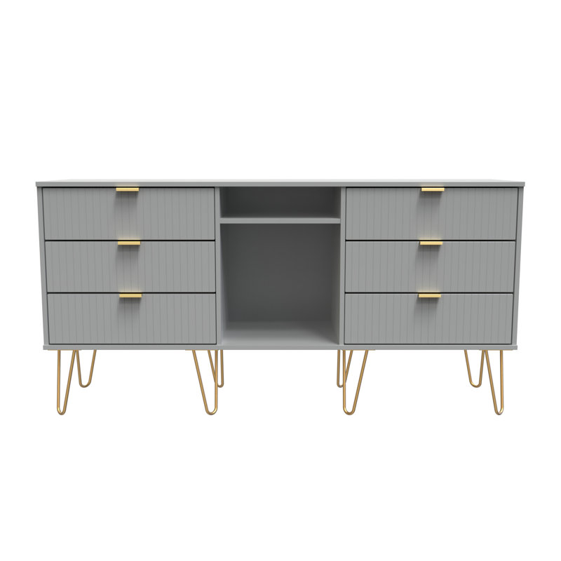 Alcalde 152cm Sideboard, Dusk Grey