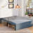 Everaldo 16 Bed Frame with Fabric Cover-480664274