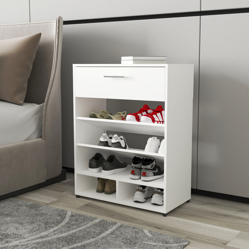 Shoe Rack With Drawer