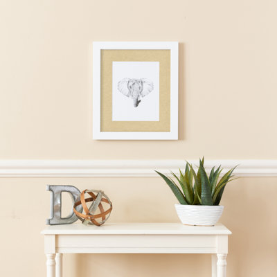 Cadre pour photo simple 14 po x 18 po en bois mat
