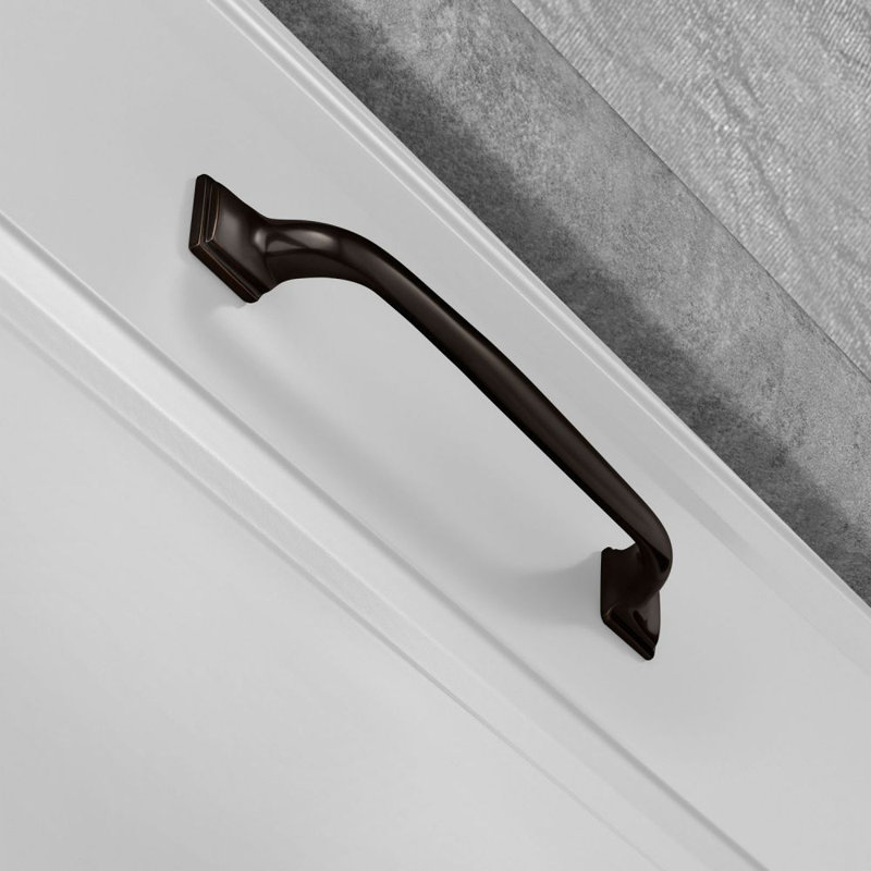 Conwy Arch Pull, 8.82", Polished Nickel