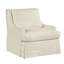 Royce 35" Wide Linen Slipcovered Armchair-49281103