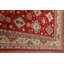 Tapis rouge à motif oriental Kazak