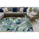 Walczak Performance Hand Tufted Floral Indoor / Outdoor Rug