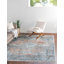 Tapis oriental rouge / bleu Alabama-1080000918