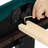 Green Velvet Tufted Upholstered Platform Bed