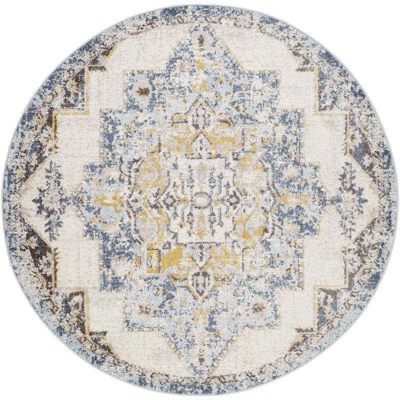 Tapis oriental Marlo, Rond 5 pi 3 po
