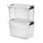 Sterilite 30 Qt Ultra Latch Box, Stackable Storage Bin, Lid, Heavy Duty Latches, Container Organizes