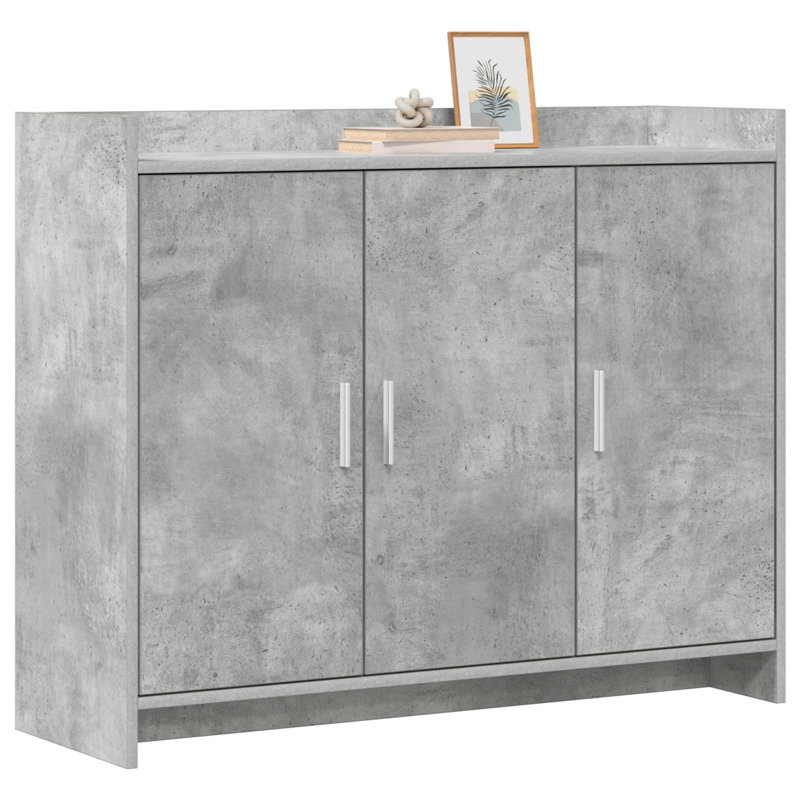 98.5cm Sideboard, Concrete Grey