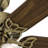 52" Inch Studio Series New Bronze Ceiling Fan With LED Light Kit And Pull Chain-70786780
