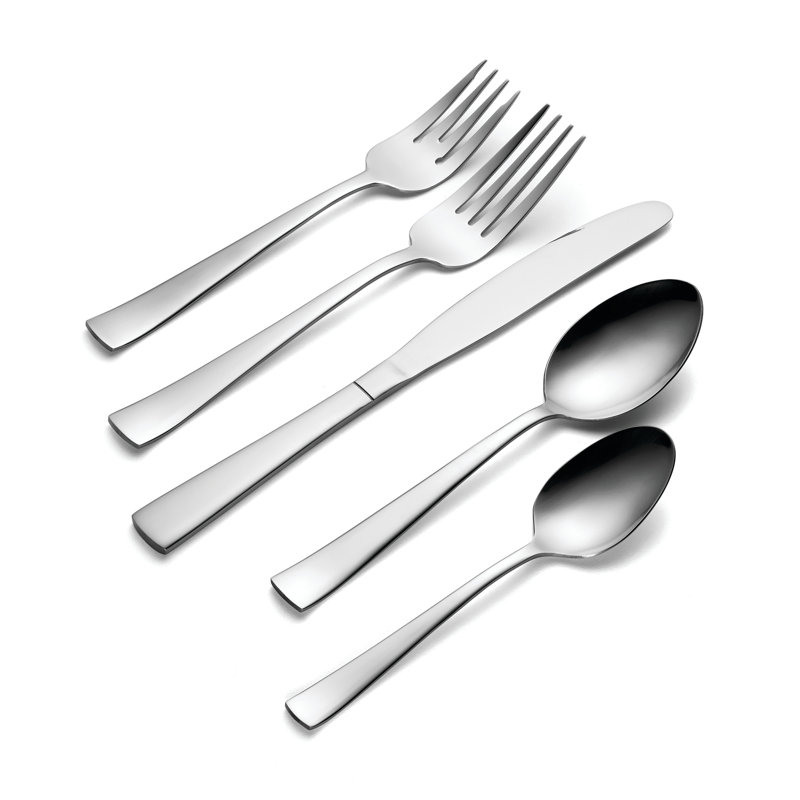 Oneida Oneida Avery 90 Piece Everyday Flatware Set, Service For 12