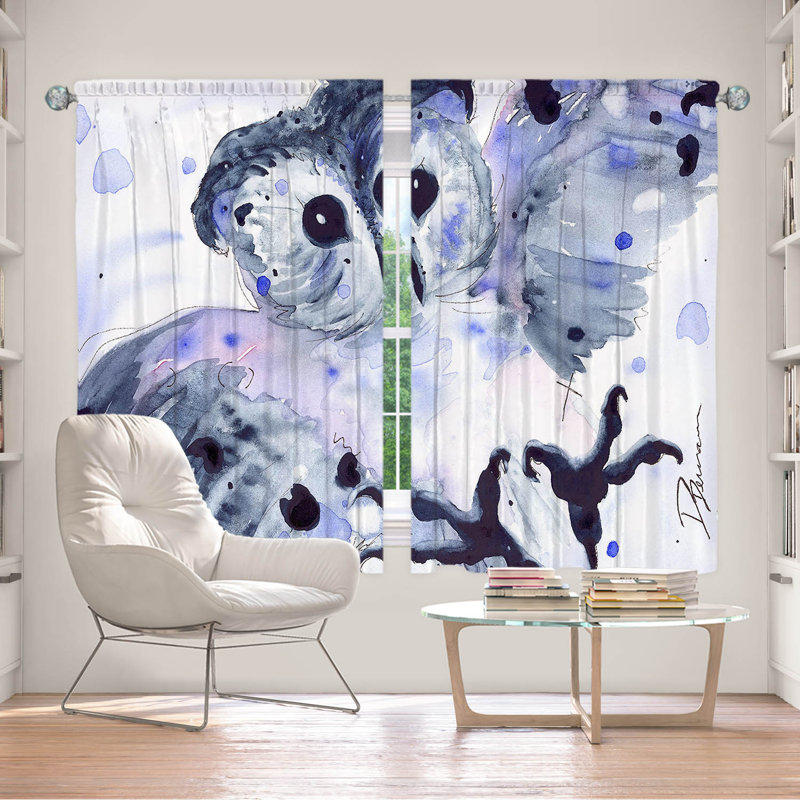 Rideau simple obscurcissant avec passe-tringle Delaughter, L 40 po x L 52 po