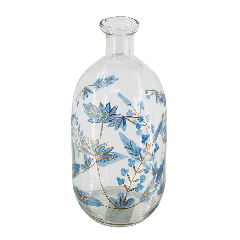 Vase de table Botanical Blue and Gold