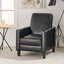 Fauteuil inclinable manuel en similicuir de 27 po de largeur Licause-15807865