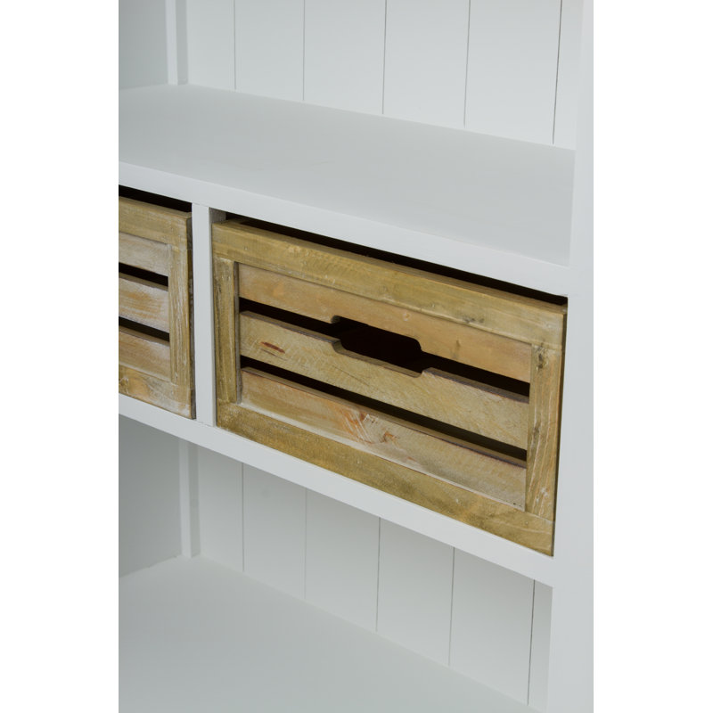 Knowles 198cm H x 86cm W Standard Bookcase
