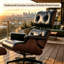 Fauteuil d'appoint et repose-pieds Modern-80912277