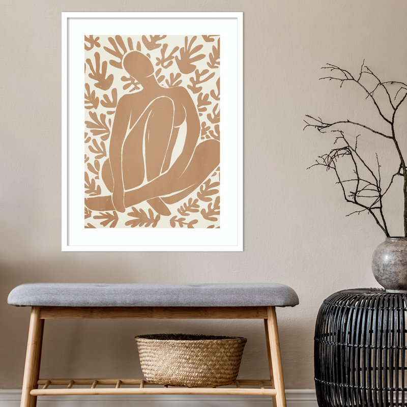 Haleness III by Urban Road, 17.25" H x 14.25" W x 0.8" D, White Framed