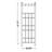 57 W x 28 D Polyvinyl Chloride (PVC) Arbor in White-87330330