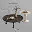 Table basse ronde de style rétro