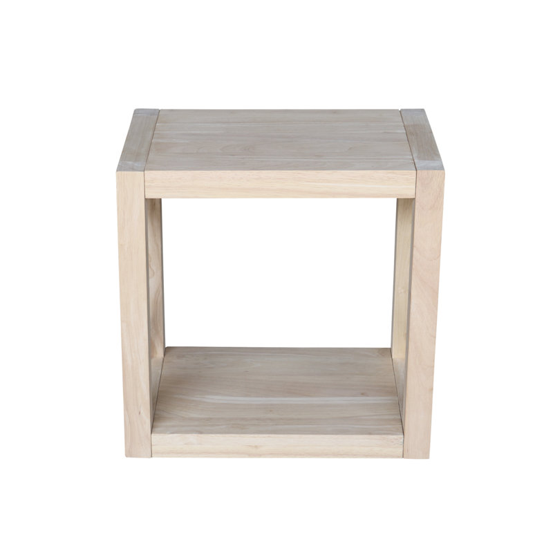 Rossitano Solid Wood End Table