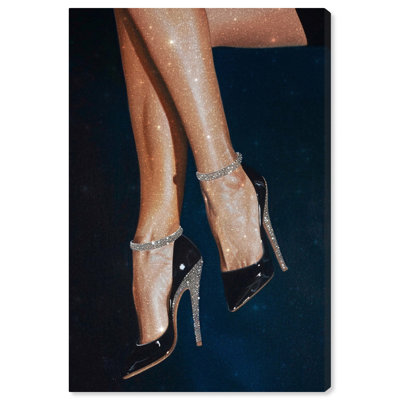 «Sparkling Night Heels», toile par Art Remedy