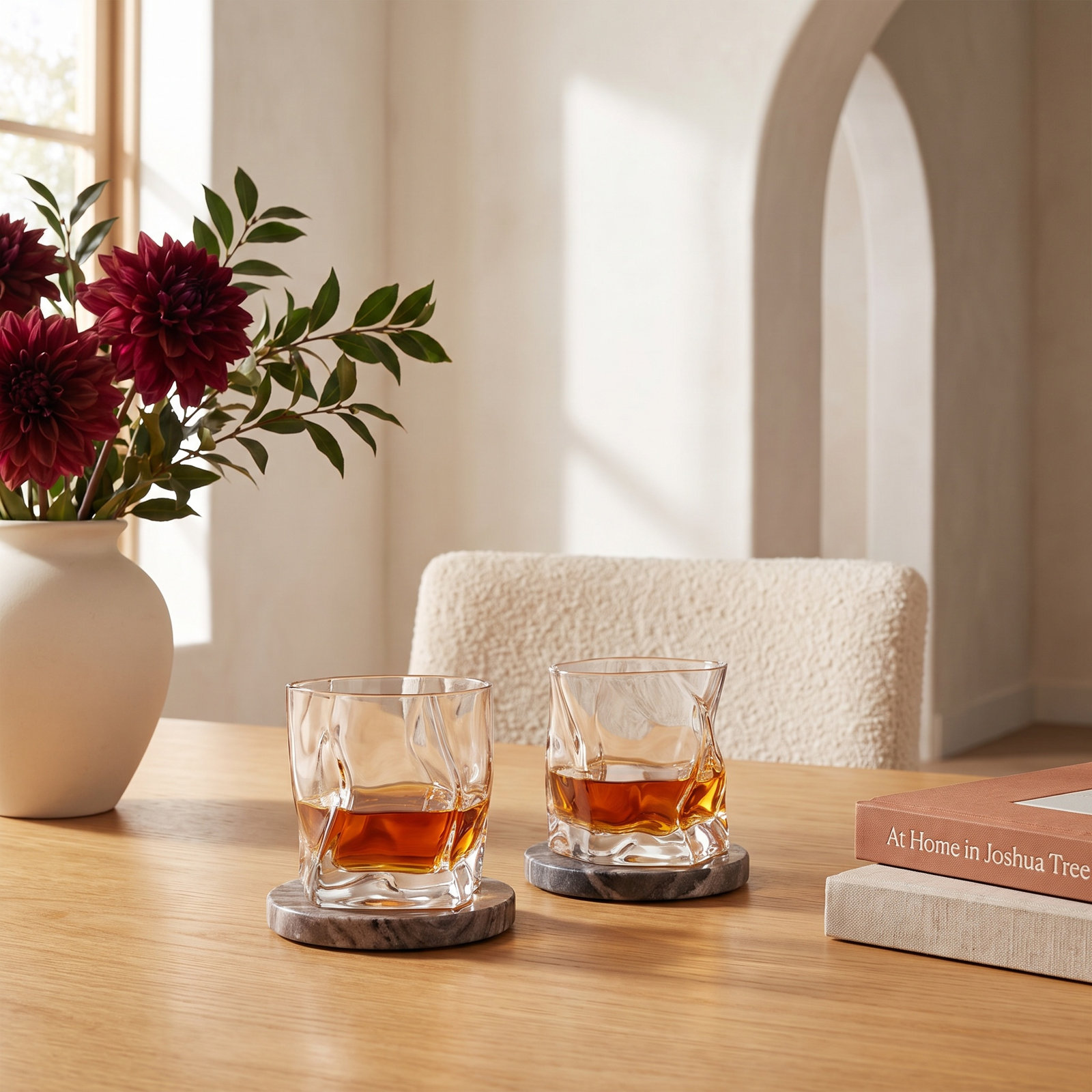 Molten Whiskey Glass
