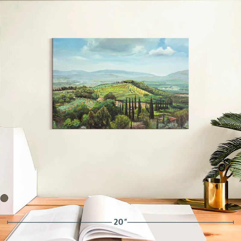 Alvord Rolling Hills Pistoia Toscane, H 8 po x l 12 po