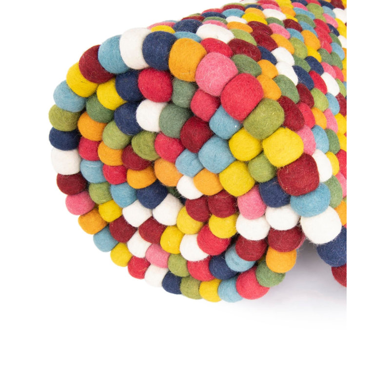 Tapis uni / rayé Rosston, Carré 7 pi 10 po