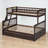 Twin Over Full Bunk Bed With Storage-1898408959