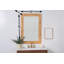 Solid Wood Beveled Mirror