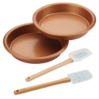 Ayesha Curry Nonstick Bakeware Baking Pans Set, 10 Piece, Copper