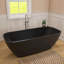 Baignoire profonde autoportante à surface solide de 67 po Fslefay-125361582