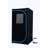 Portable Black Steam Tent - Full Size For Personal Home Relaxation. With Generator, Remote, Foldable Chair. Simple Installation, Rapid Heating. & Ul Verified. High-Performance Insulation, Waterproof
