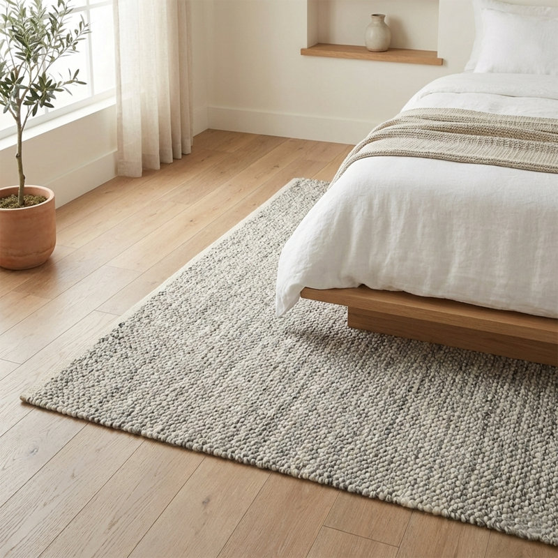 Rauna Machine Washable Area Rug Living Room Bedroom Bathroom Kitchen Pet Friendly Stain Resistant, Rectangle 3' x 5'