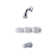 Dual Function Tub and Shower Faucet with Trim