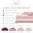 Classic Cool & Crisp 100% Cotton Percale 4-Piece Sheet Set-71013776-71013771