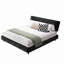 Très grand cadre de lit, lit plateforme en chenille, noir-766024026-766024024