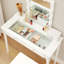 Elsah Dressing Table with Mirror