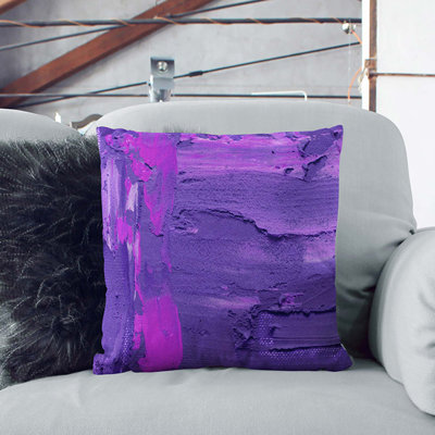 Abstract Square Throw Cushion