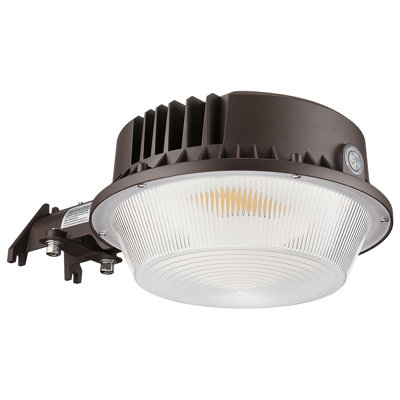 Éclairage de grange à DEL 5000K, lumières crépusculaires à l'aube 50W, éclairage de sécurité extérieur 100-277V