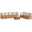 245cm Wide Patio Sectional Set