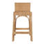 Serienna Blue & White Rattan Low Back Counter Stool-1670048050-1653777190