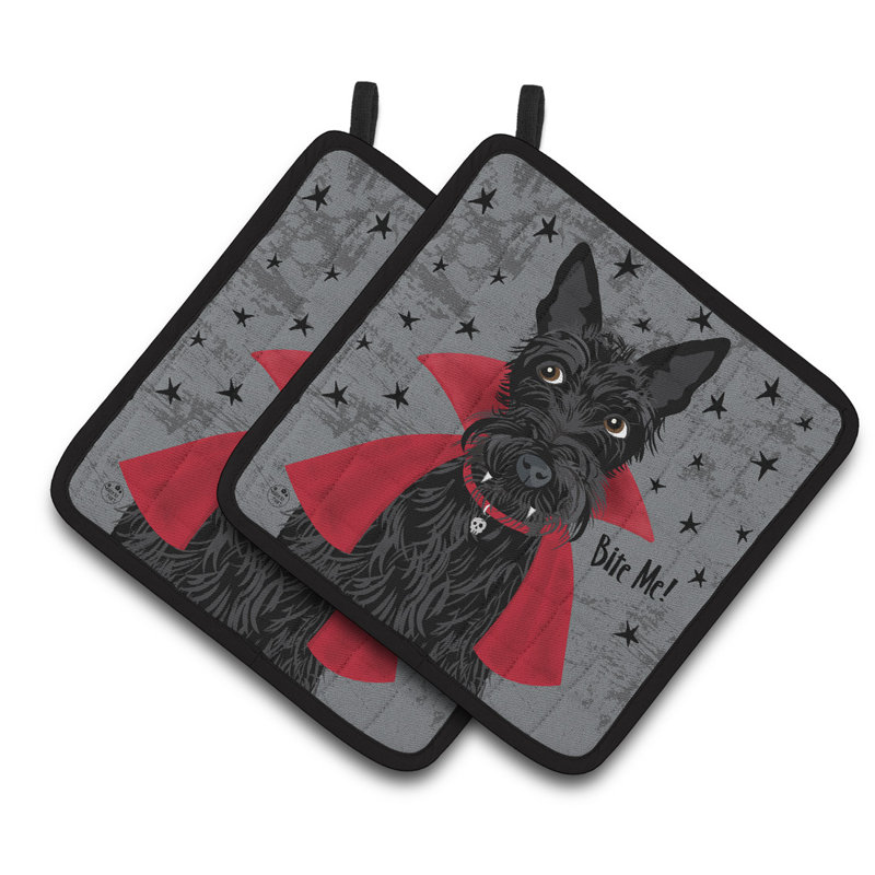 Caroline's Treasures Halloween Polyester Potholder