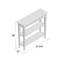 Castle Bromwich 37.75'' W Solid Wood Console Table