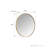 Kaliea Metal Flat Wall Mirror-50402111-50402105