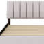 Lit plateforme tapissier avec lit gigogne-441221877